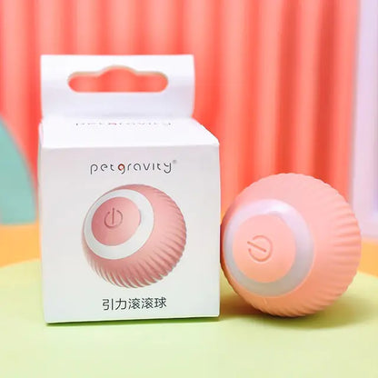 Smart Auto-Rolling Pet Ball Toy