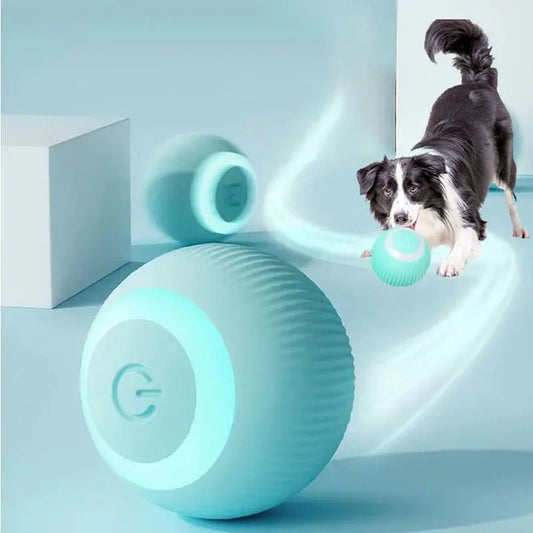 Smart Auto-Rolling Pet Ball Toy